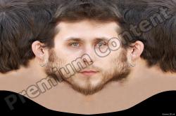 Male head texture